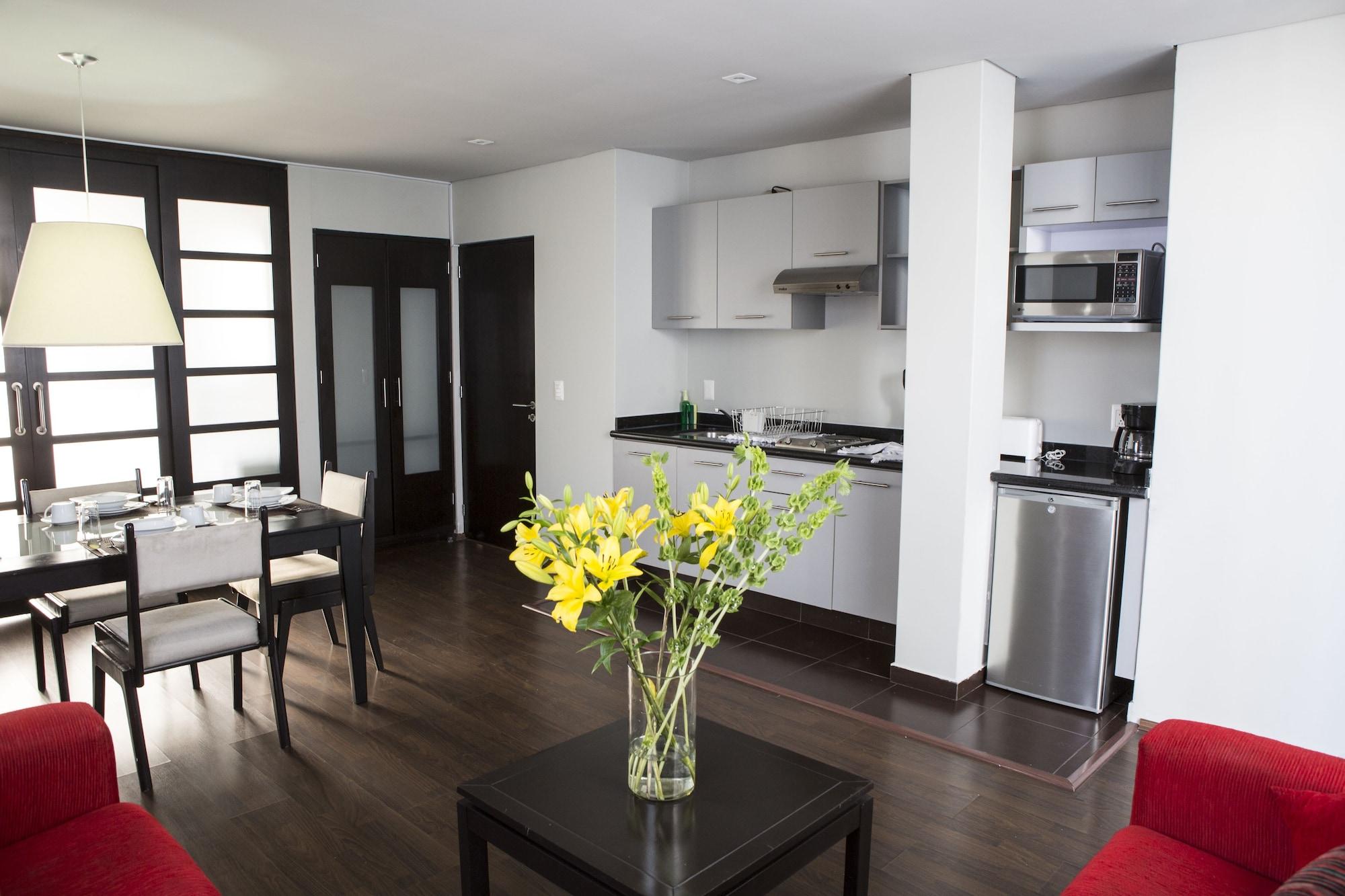 Suites Ganges Mexico City Exteriör bild